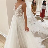 SP1803,Stylish wedding gown white bridal dresses flowers top wedding dresses - Thumbnail 1