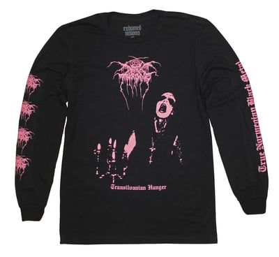 TRANSILVANIAN HUNGER - Pastelthrone - LONG SLEEVE SHIRT