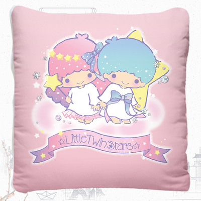Little Twin Star cute pillow blanket dual-purpose cartoon bed portable quilt cushion square pillow