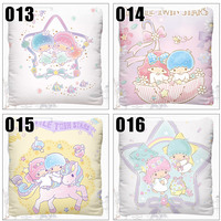 Little Twin Star cute pillow blanket dual-purpose cartoon bed portable quilt cushion square pillow - Thumbnail 6