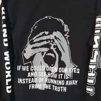 NASUM "BLIND WORLD" OFFICIAL LONGSLEEVE - Thumbnail 1