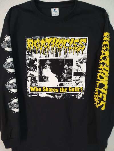 AGATHOCLES "WHO SHARES THE GUILT?" OFFICIAL LONGSLEEVE