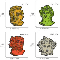 Free Shipping-GREEK GODS PIN - Thumbnail 5