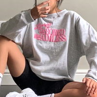 "BORED & AIMLESS" SWEATSHIRT - Thumbnail 2