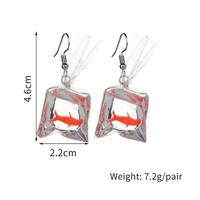 "FISH IN BAG" EARRINGS - Thumbnail 2