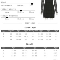 Cute Black Patchwork Plaid Detachable Sleeves Mini Dress Summer Aesthetic Casual E-Girl Kawaii Korean Japanese Harajuku - Thumbnail 6