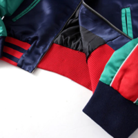 TIGER COLOR BLOCK BASEBALL JACKET - Thumbnail 4