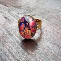*SALE* "Story" Ruby Fire Opal  - Thumbnail 1