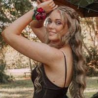 Stylish A-Line V Neck Black Embroidery Lace Long Prom Dresses Formal Evening Dresses - Thumbnail 1