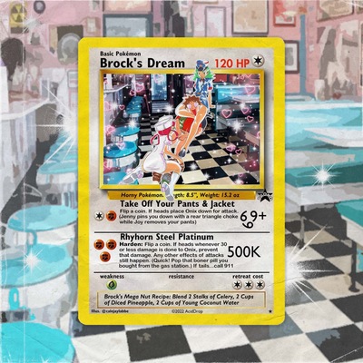 Brocks Dream Promo Holo Card