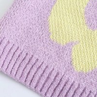 CUTE YIN YANG FLOWERS SWEATER - Thumbnail 3