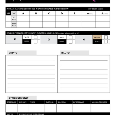 Riedell “color lab” 