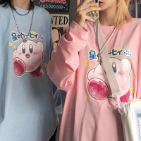 Kirby Star Printed Pastel Color T-shirt - Thumbnail 2
