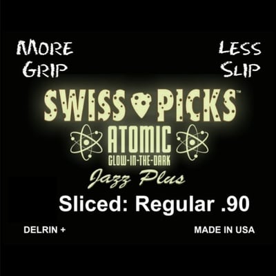 Atomic glow jazz plus 72 picks sliced regular .90mm