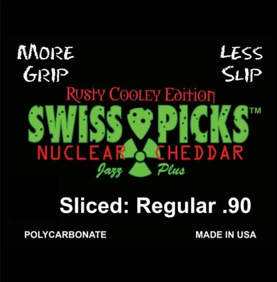 NUCLEAR JAZZ PLUS 72 PICKS SLICED REGULAR .90MM