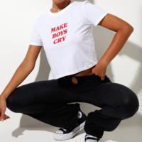 Free Shipping-"MAKE BOYS CRY" TEE - Thumbnail 1