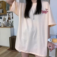 Cute Sakura Card Captor Anime Short Sleeve Shirt Summer Aesthetic Casual E-Girl Kawaii Korean Japanese Harajuku - Thumbnail 2