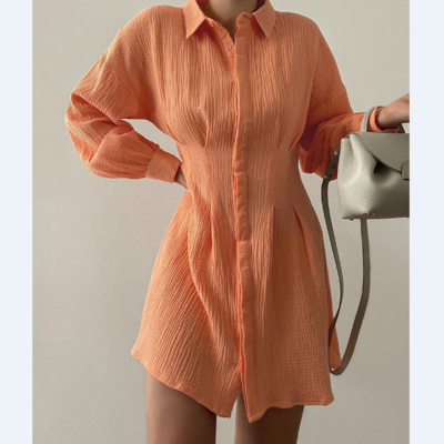 Casual fashion sexy long sleeve dress - Thumbnail 3