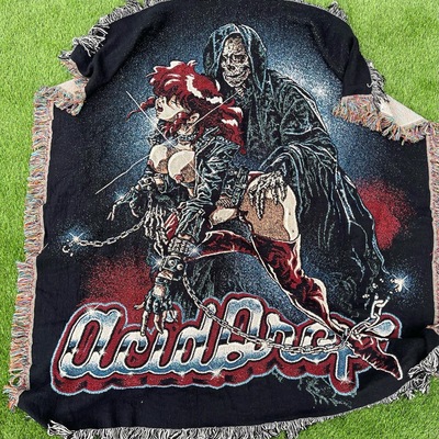 Don't fear the reaper woven blanket