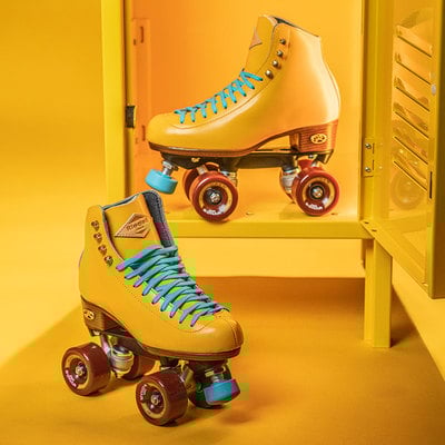 Riedell crew "turmeric yellow" roller skate