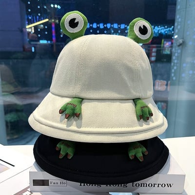 Funny Frog Bucket Hat - 4colors