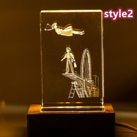 Harajuku's new Spirited Away King Anime Crystal Hand Ornament Night Light - Thumbnail 1