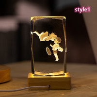 Harajuku's new Spirited Away King Anime Crystal Hand Ornament Night Light - Thumbnail 3