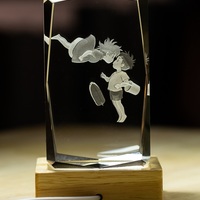 Harajuku's new Spirited Away King Anime Crystal Hand Ornament Night Light - Thumbnail 5