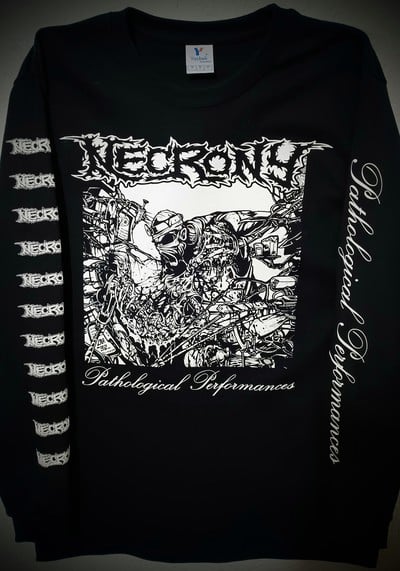 NECRONY "PATHOLOGICAL PERFORMANCES" LONGSLEEVE