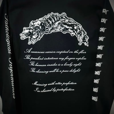 Necrony "pathological performances" longsleeve