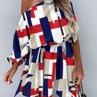 Casual Print Women Loose Dress - Thumbnail 2