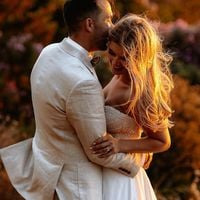 Fairy A-Line Sweetheart White Wedding Dresses with Lace Appliques - Thumbnail 1