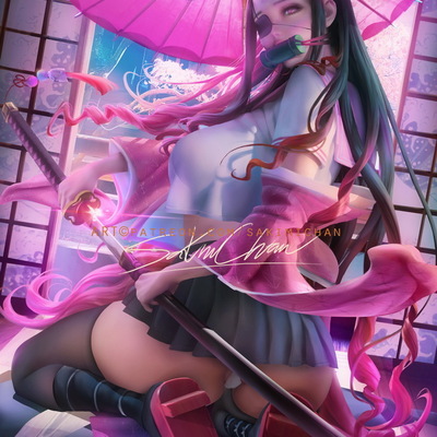 Bunny warrior nezuko black skirt poster #315 - Thumbnail 4