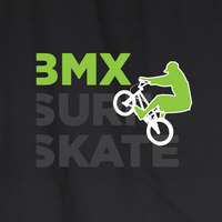 BMX Tee, Black - Thumbnail 1