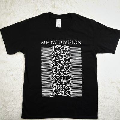 Free Shipping-"MEOW DIVISION" TEE