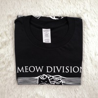Free Shipping-"MEOW DIVISION" TEE - Thumbnail 2