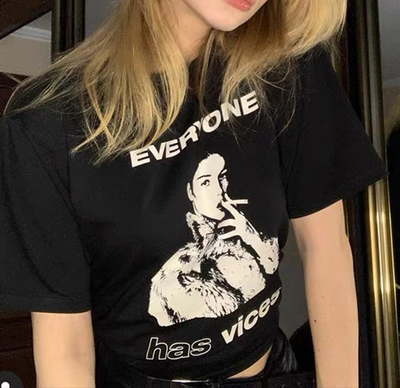 Free Shipping-"EVERYONE HAS VICES" TEE