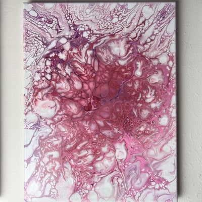 Acrylic guts 01 - original painting on canvas