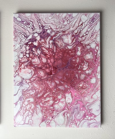 Acrylic Guts 01 - Original Painting On Canvas