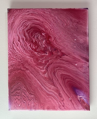 Acrylic Guts 02 - Original Painting On Canvas