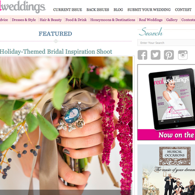 Wj featured in real weddings