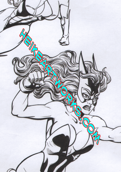 Femforce #148 original cover art