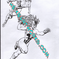 Femforce #148 original cover art - Thumbnail 1