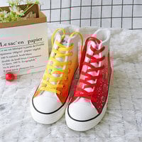 New Strawberry Lemon Hand Painted Shoes - Thumbnail 5