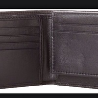  Kenneth Cole Leather Passcase Wallet - Black - Thumbnail 1