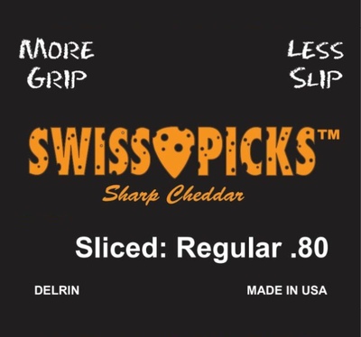 SHARP CHEDDAR 72 PICKS SLICED REGULAR .80MM