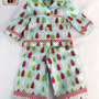 5 Piece Christmas Pajamas Set for American Girl 18" Dolls - by itty.bitty dolls-4