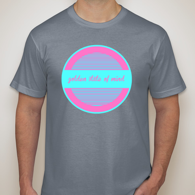 Sunset tee - slate