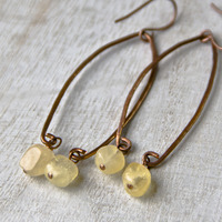 Honey Drop Earrings - Thumbnail 2