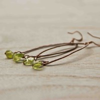 Honey Drop Earrings - Thumbnail 3